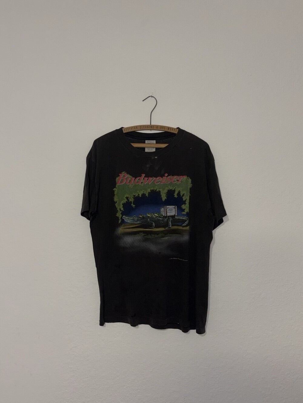Vintage 1996 Wild Oats Faded Distressed Budweiser This Buds For You Shirt Size L